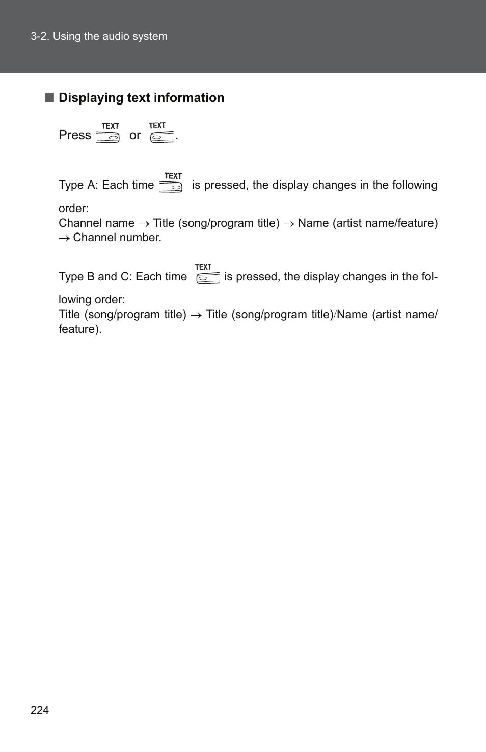 TOYOTA 2011 Camry User Manual | Page 249 / 573