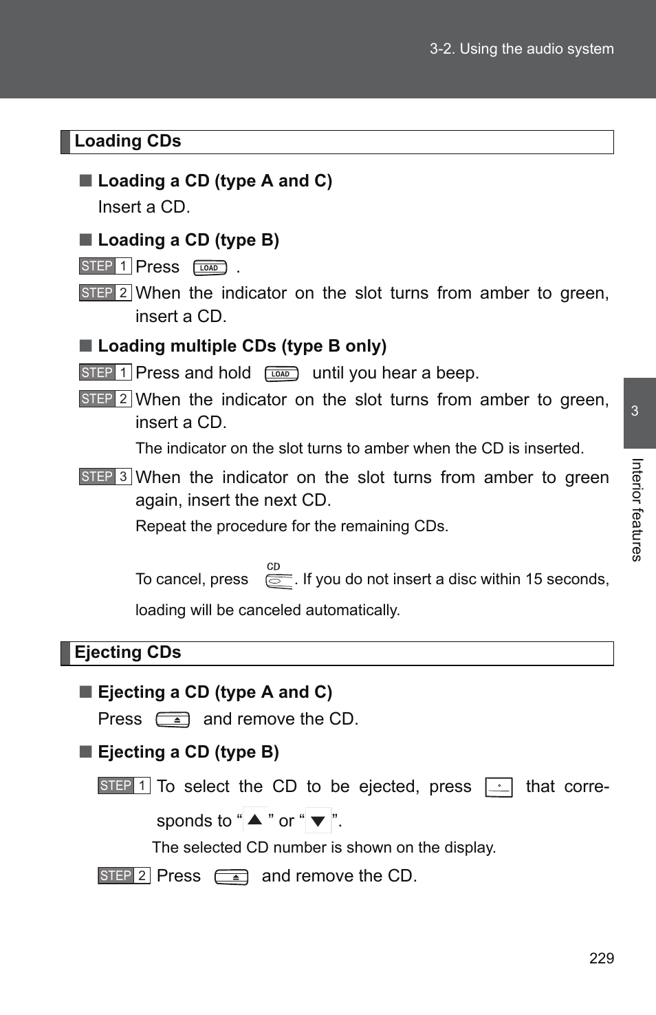 TOYOTA 2011 Camry User Manual | Page 254 / 573