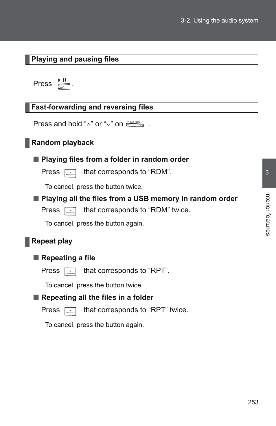 TOYOTA 2011 Camry User Manual | Page 278 / 573