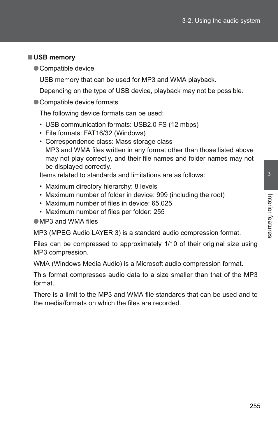 TOYOTA 2011 Camry User Manual | Page 280 / 573
