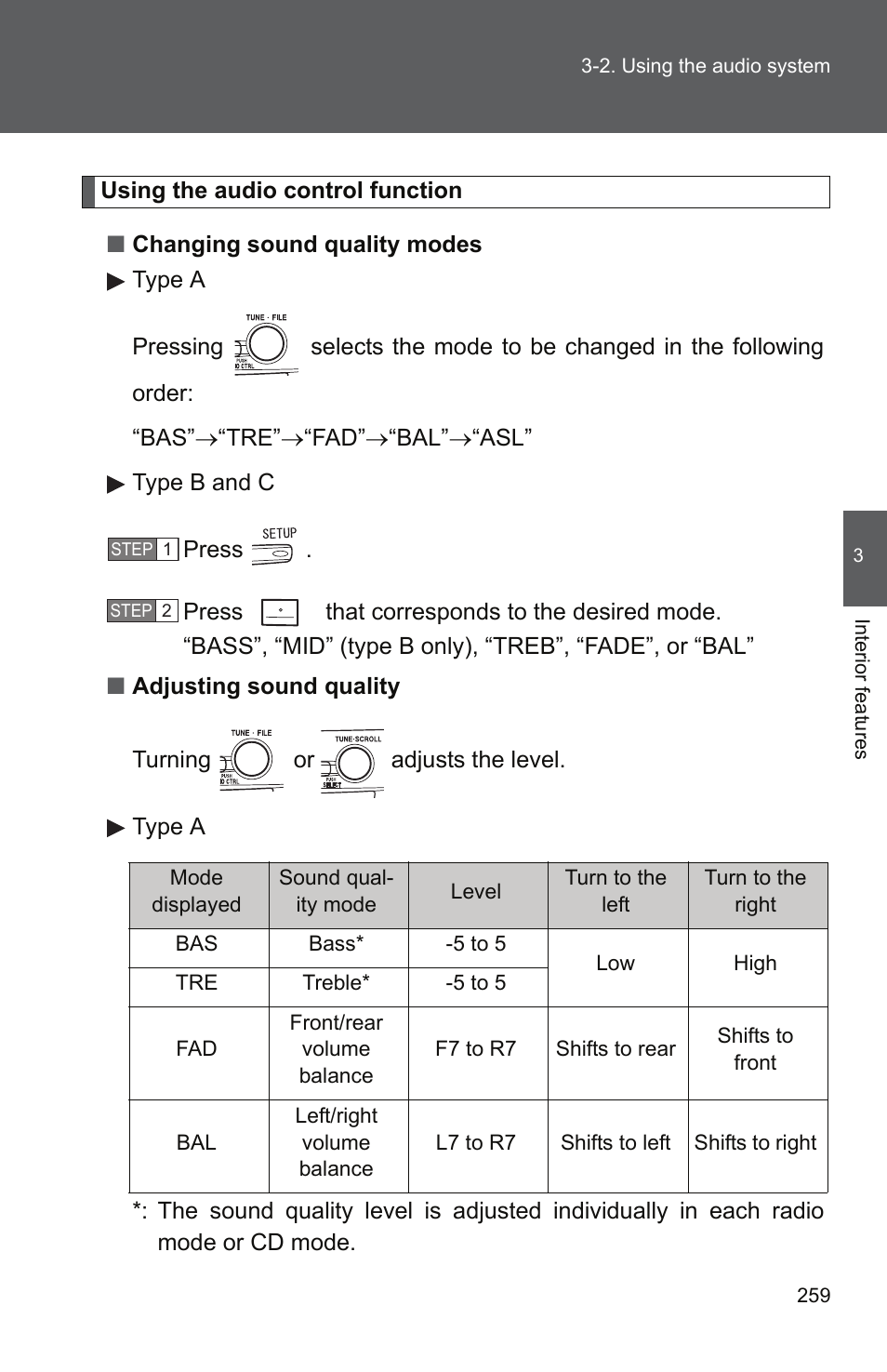 TOYOTA 2011 Camry User Manual | Page 284 / 573