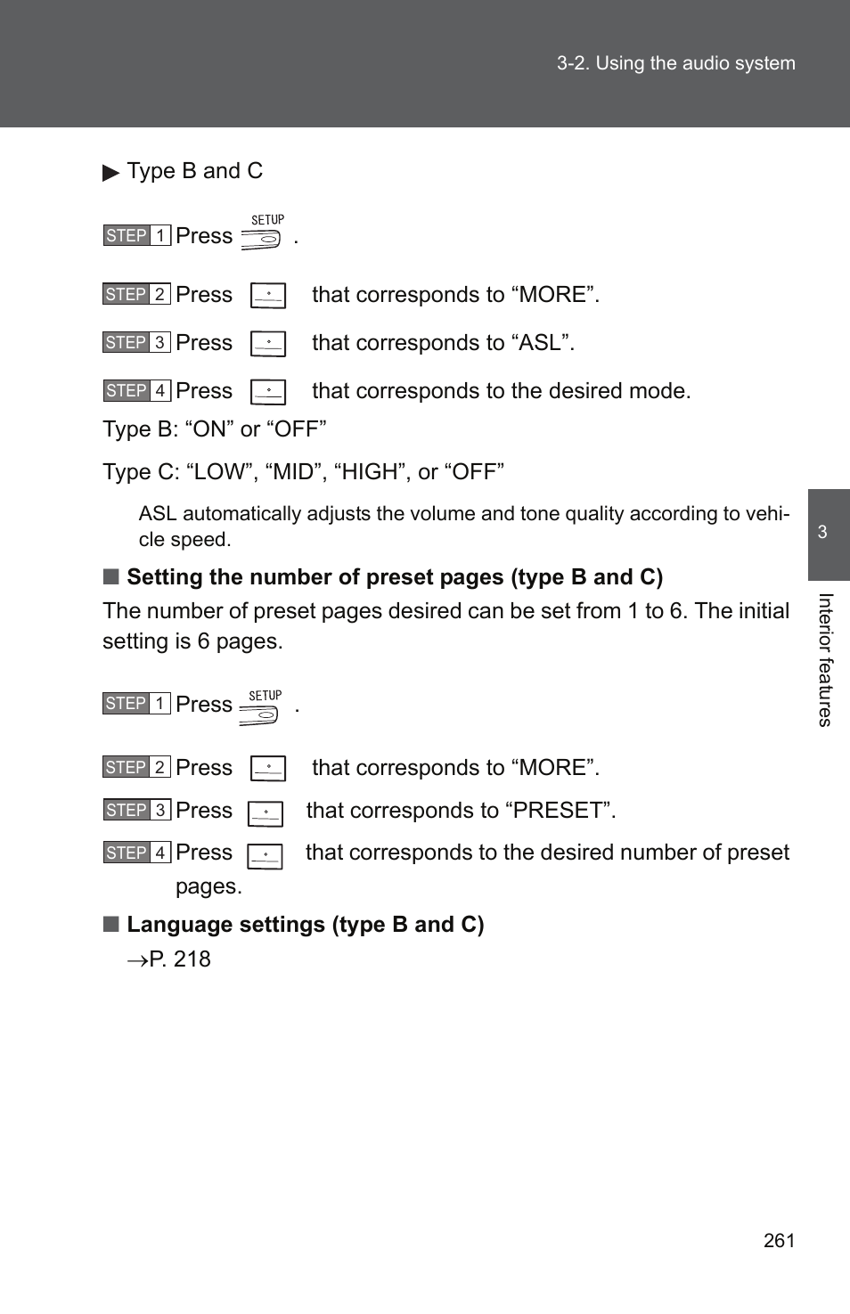 TOYOTA 2011 Camry User Manual | Page 286 / 573
