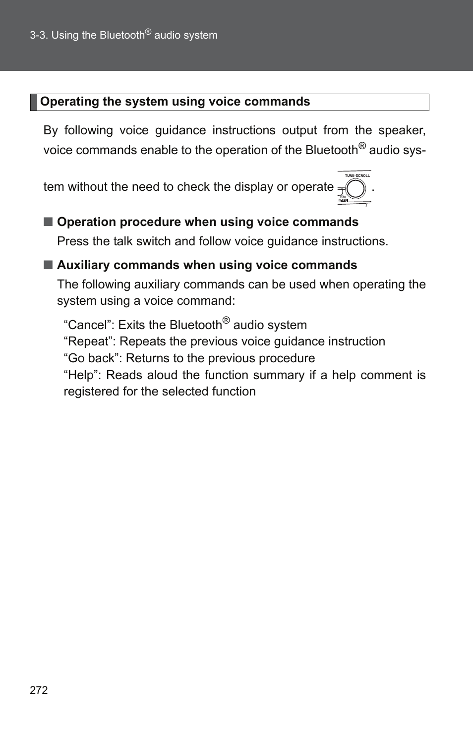 TOYOTA 2011 Camry User Manual | Page 297 / 573