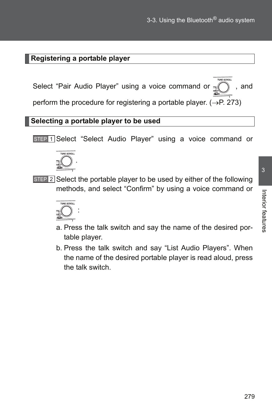 TOYOTA 2011 Camry User Manual | Page 304 / 573