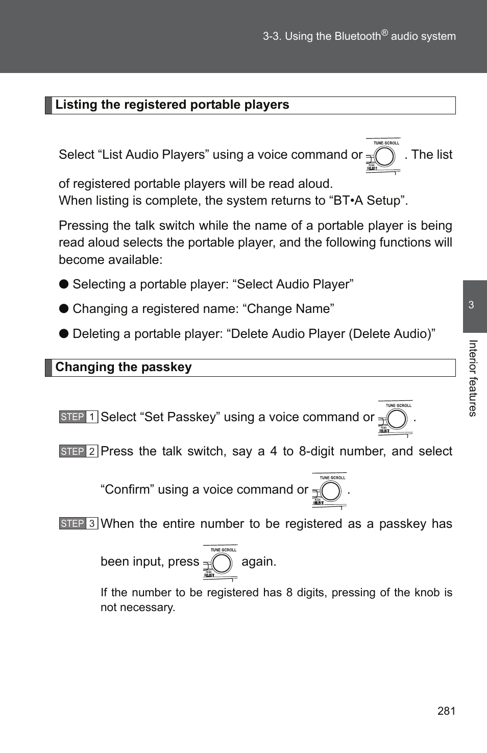 TOYOTA 2011 Camry User Manual | Page 306 / 573