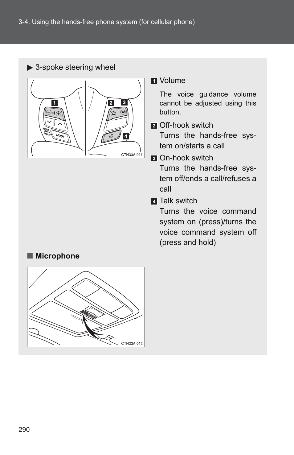 TOYOTA 2011 Camry User Manual | Page 315 / 573