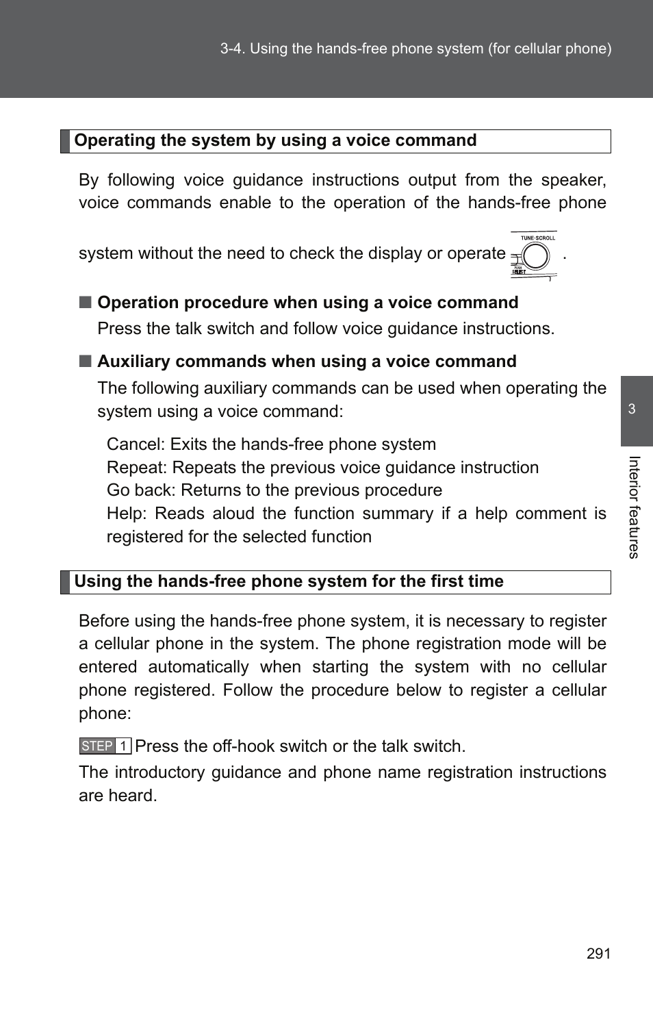TOYOTA 2011 Camry User Manual | Page 316 / 573