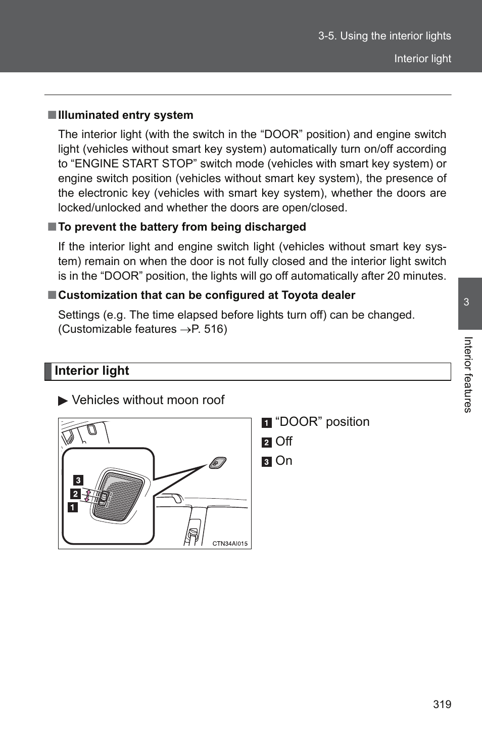 TOYOTA 2011 Camry User Manual | Page 344 / 573