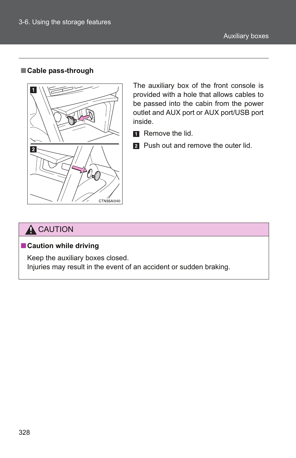 TOYOTA 2011 Camry User Manual | Page 353 / 573