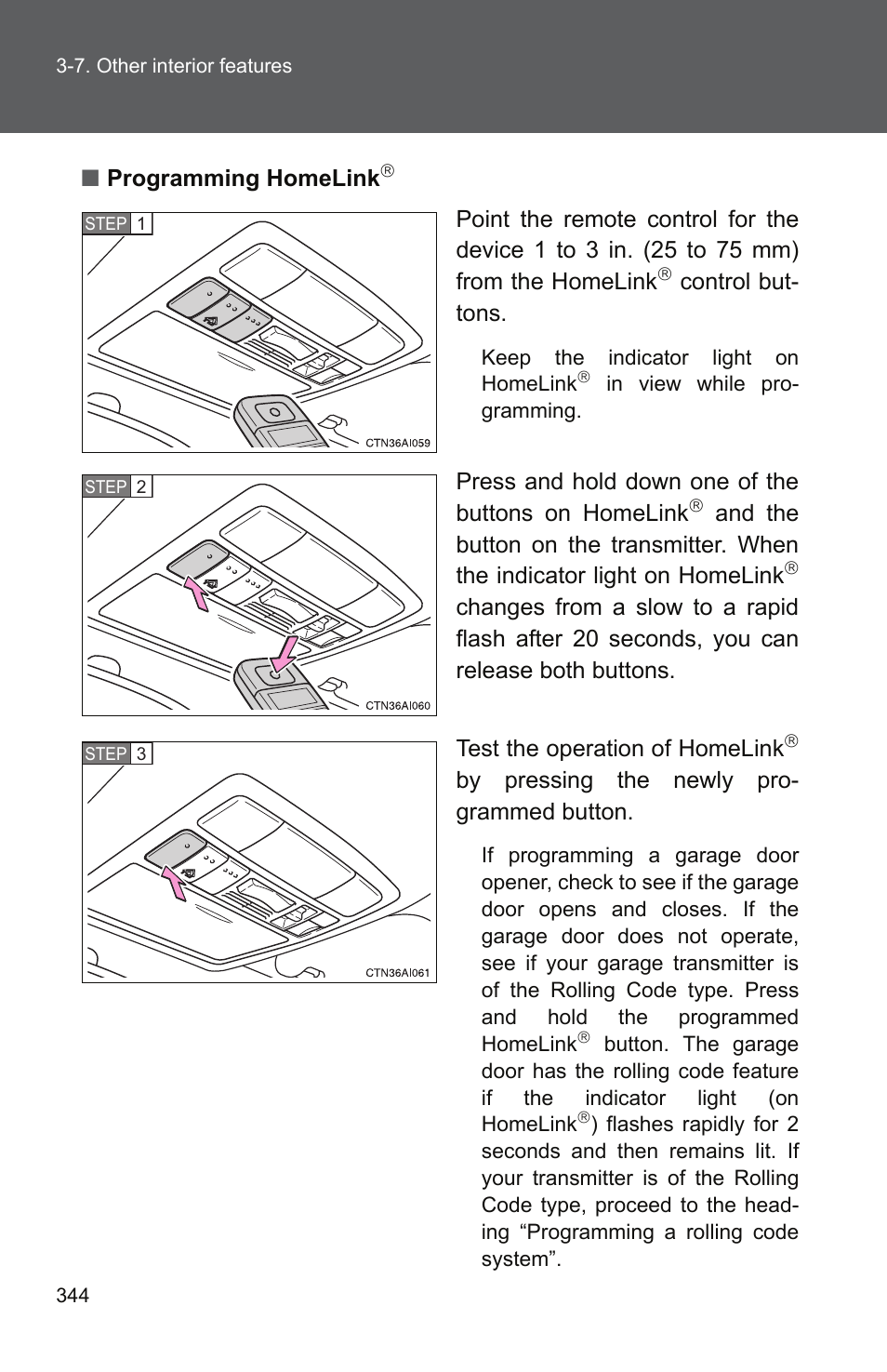 TOYOTA 2011 Camry User Manual | Page 369 / 573