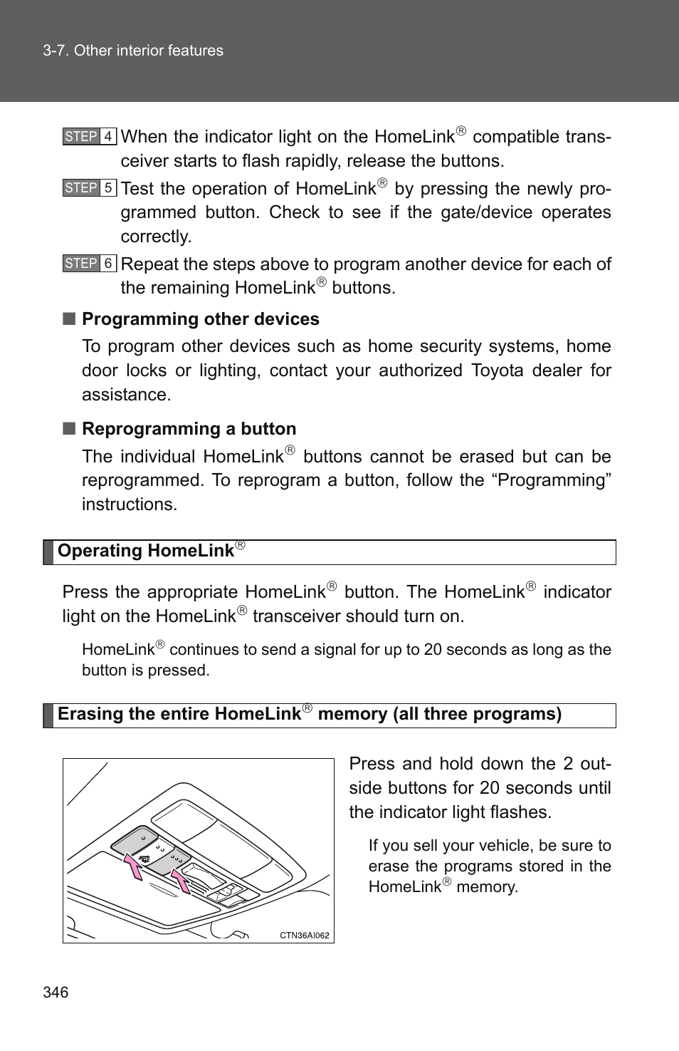 TOYOTA 2011 Camry User Manual | Page 371 / 573