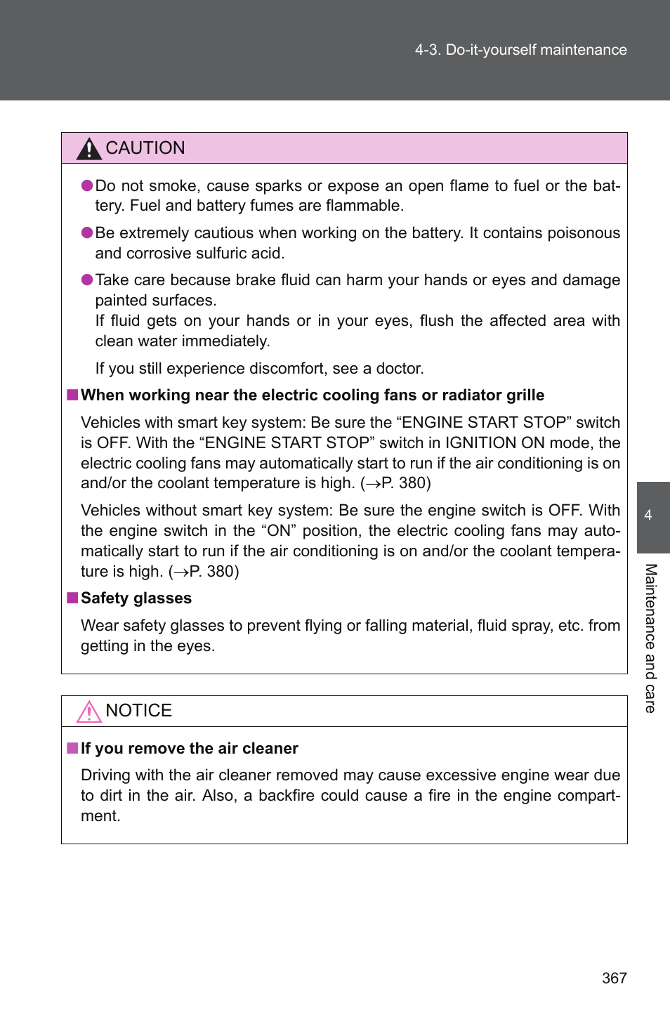 TOYOTA 2011 Camry User Manual | Page 392 / 573