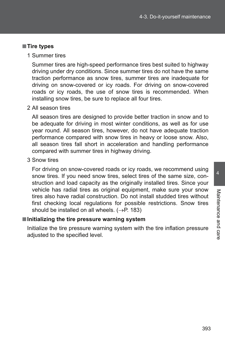 TOYOTA 2011 Camry User Manual | Page 418 / 573