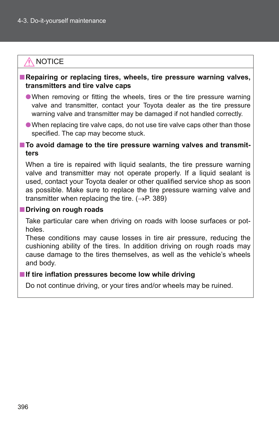 TOYOTA 2011 Camry User Manual | Page 421 / 573