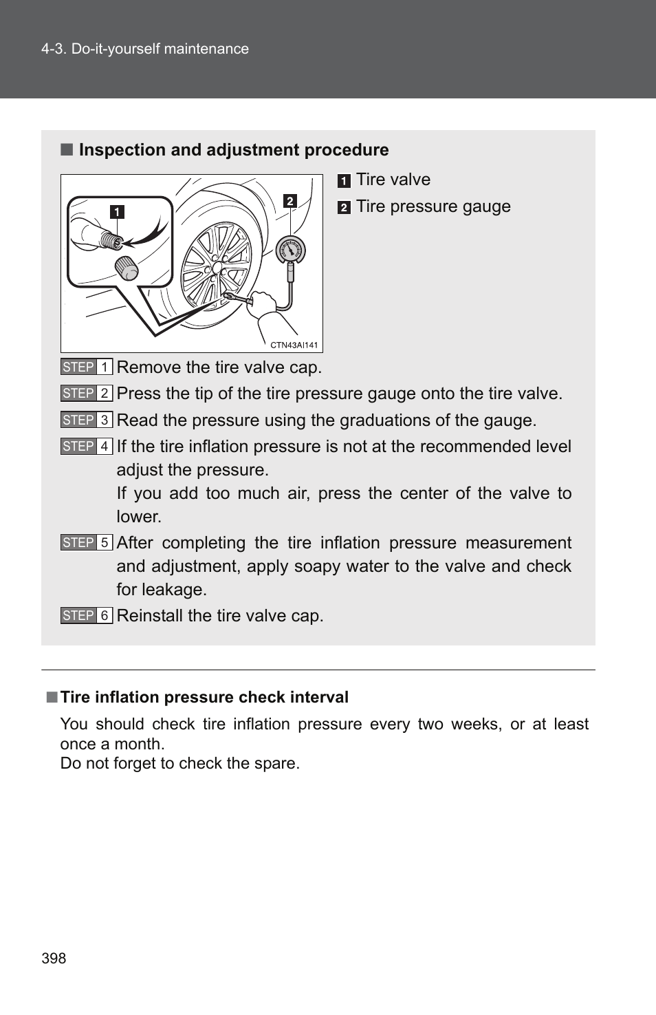 TOYOTA 2011 Camry User Manual | Page 423 / 573