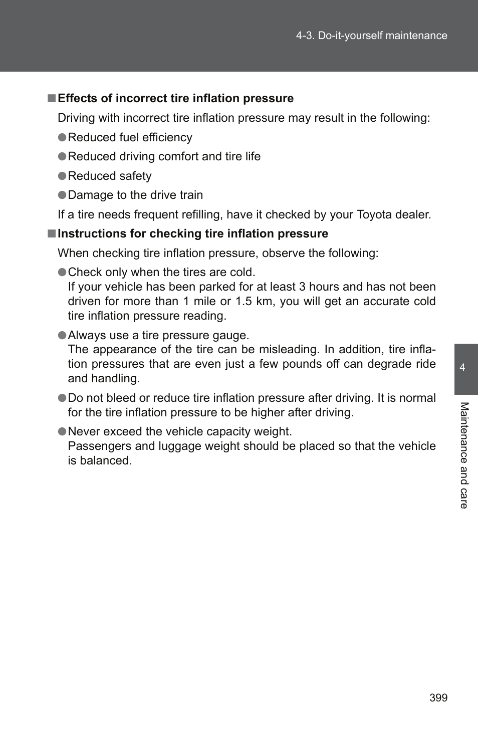 TOYOTA 2011 Camry User Manual | Page 424 / 573