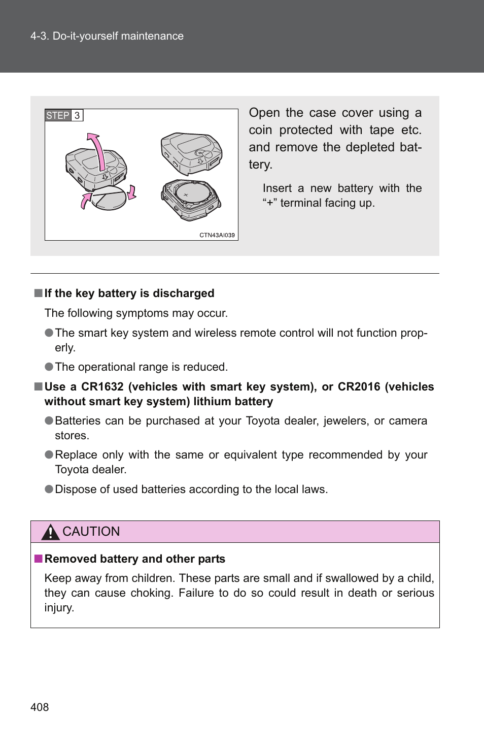 TOYOTA 2011 Camry User Manual | Page 433 / 573