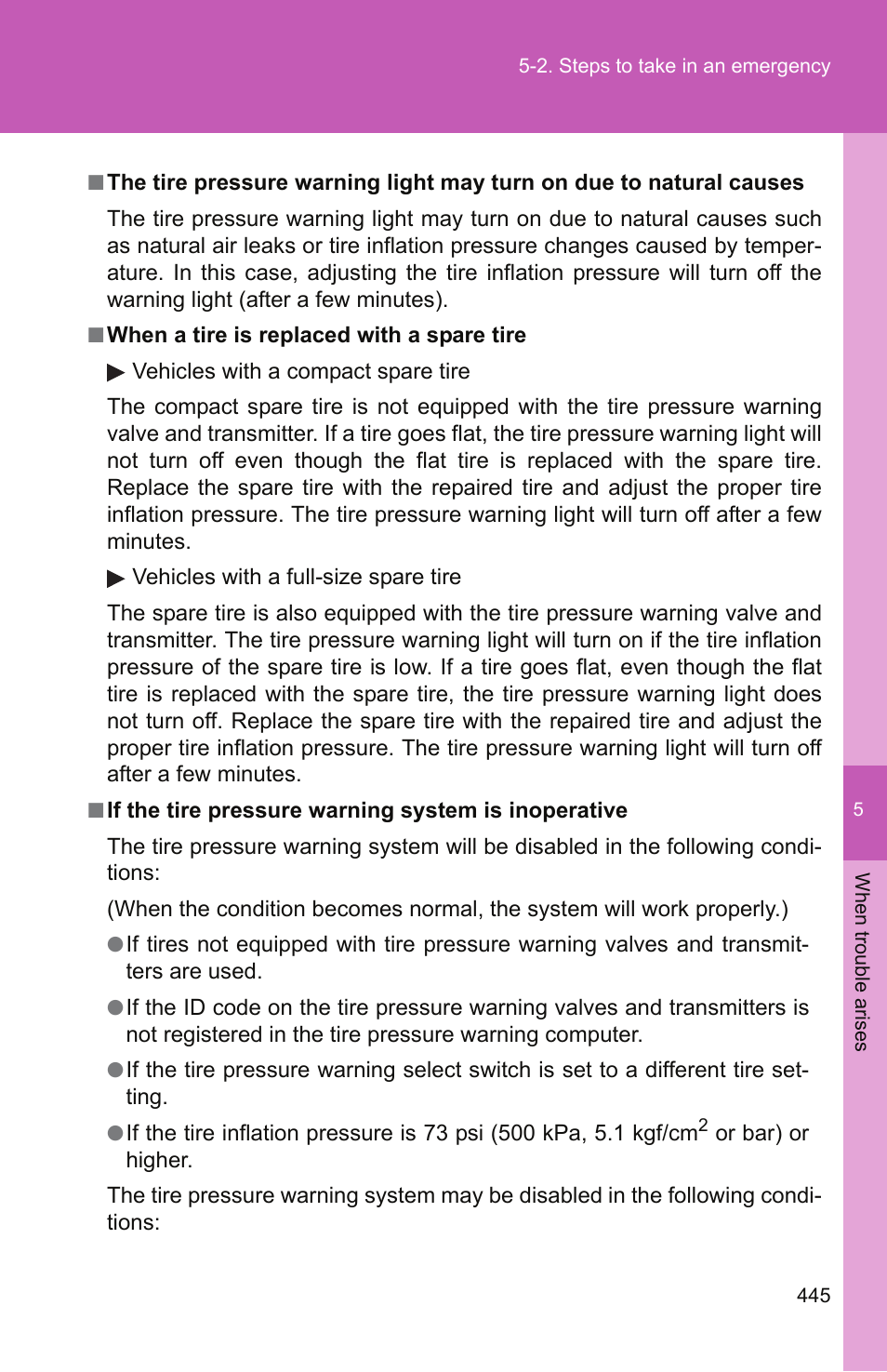 TOYOTA 2011 Camry User Manual | Page 469 / 573