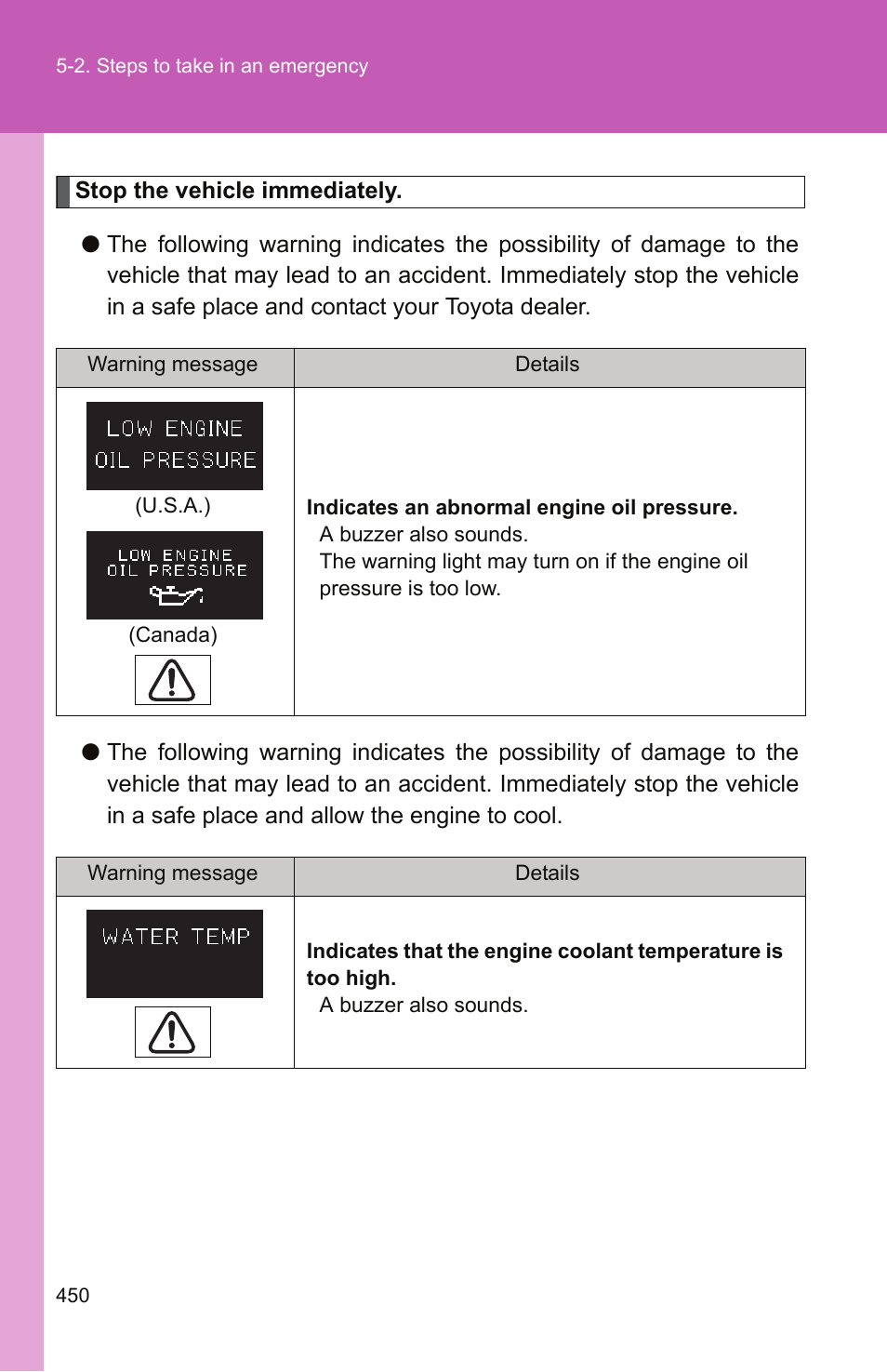 TOYOTA 2011 Camry User Manual | Page 474 / 573