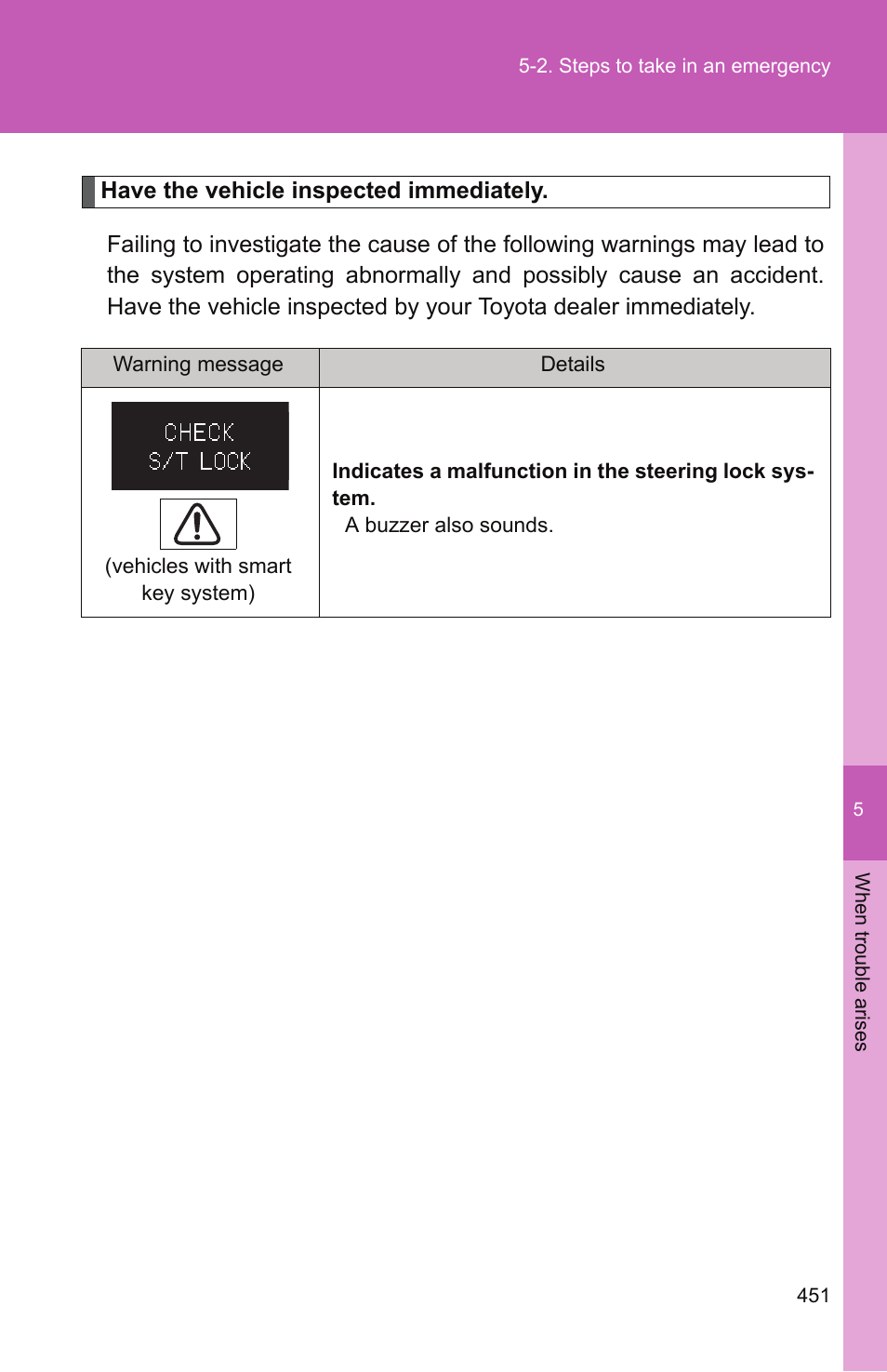 TOYOTA 2011 Camry User Manual | Page 475 / 573