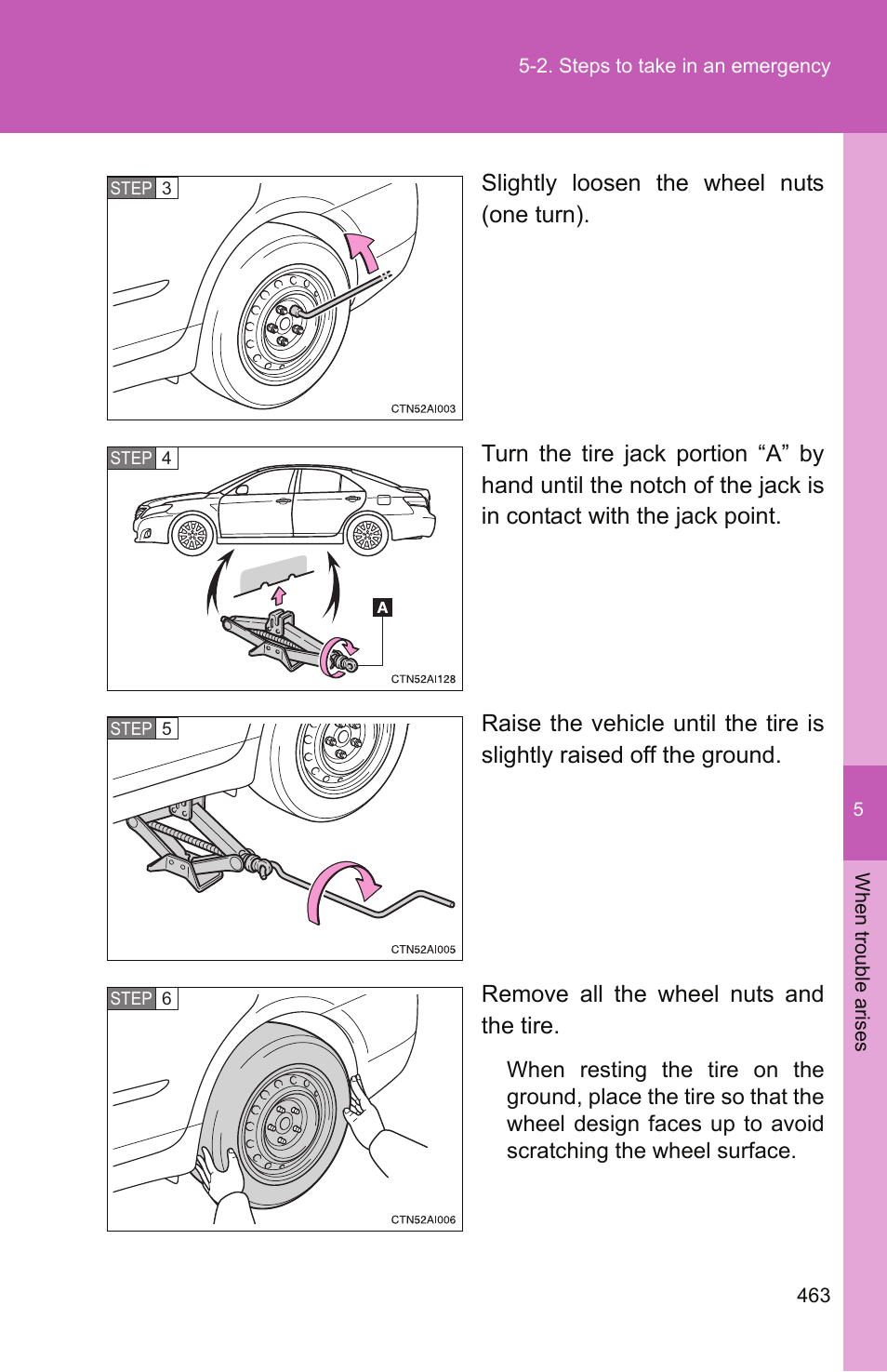 TOYOTA 2011 Camry User Manual | Page 487 / 573