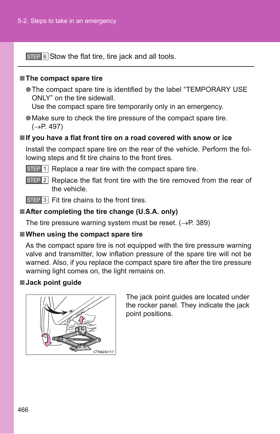 TOYOTA 2011 Camry User Manual | Page 490 / 573