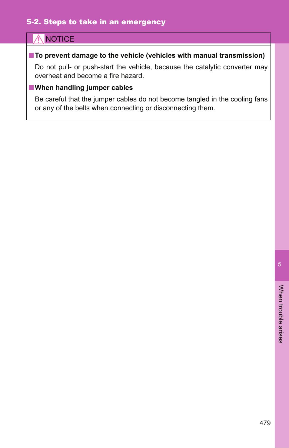 TOYOTA 2011 Camry User Manual | Page 503 / 573