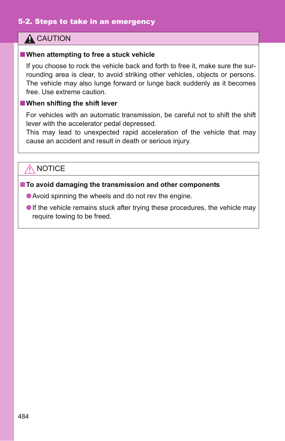 TOYOTA 2011 Camry User Manual | Page 508 / 573