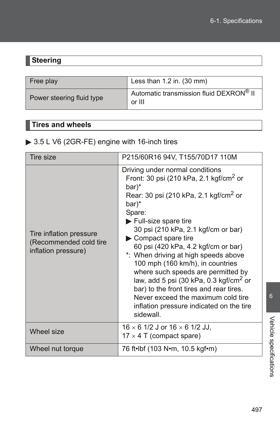 TOYOTA 2011 Camry User Manual | Page 521 / 573