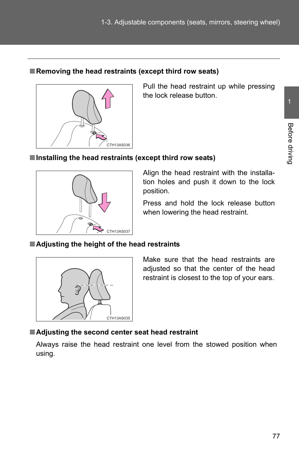 TOYOTA 2011 4Runner User Manual | Page 102 / 697