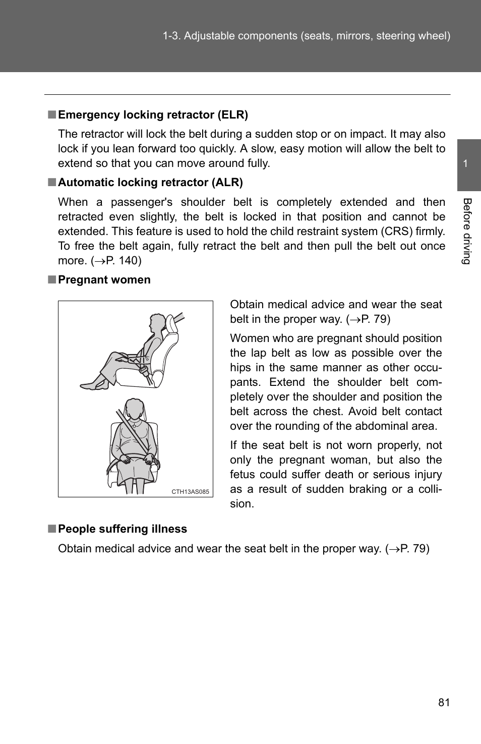 TOYOTA 2011 4Runner User Manual | Page 106 / 697