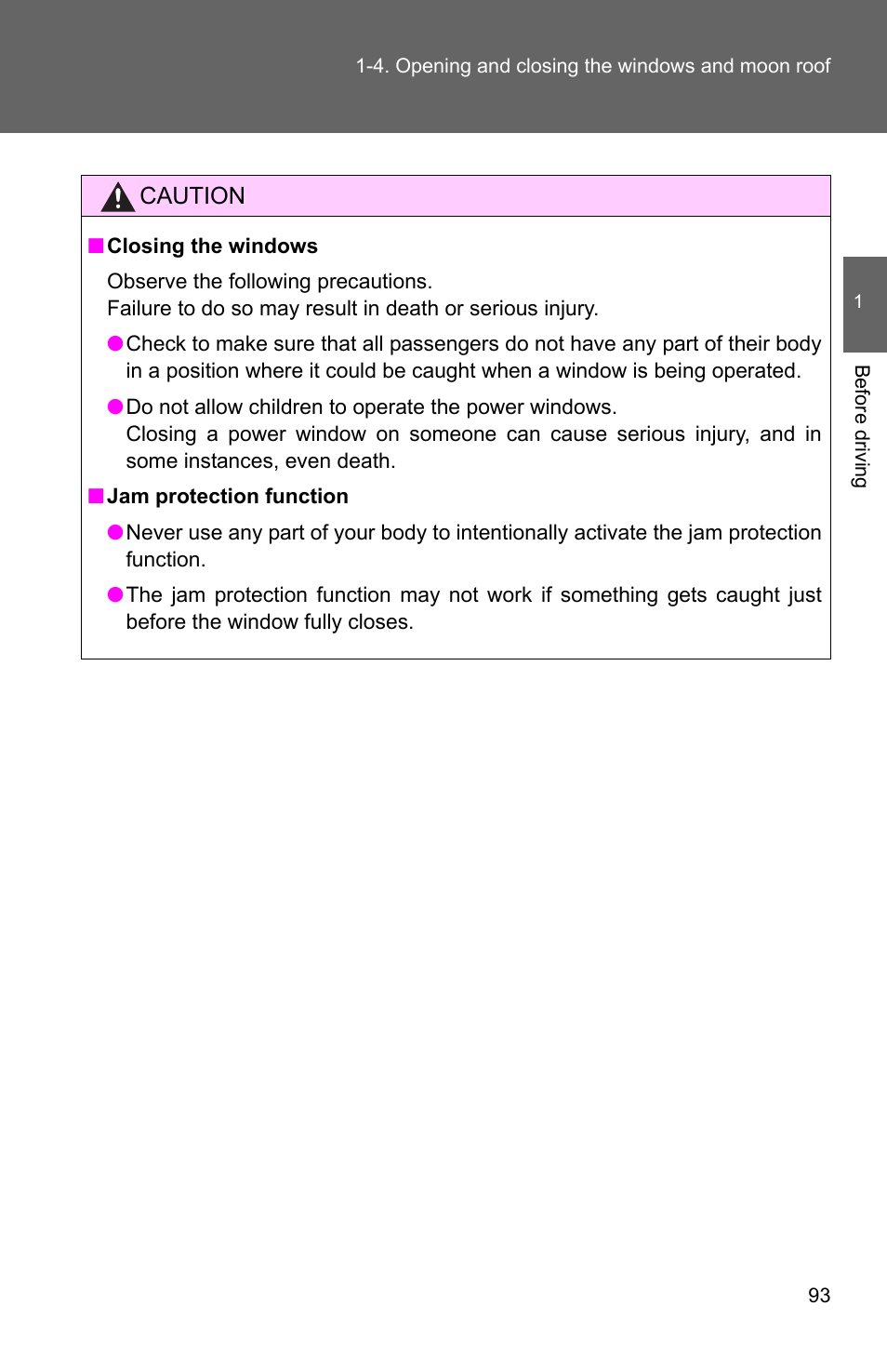 TOYOTA 2011 4Runner User Manual | Page 118 / 697