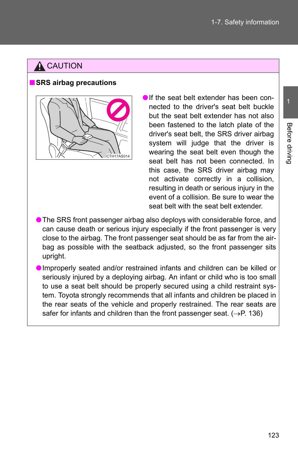 Caution | TOYOTA 2011 4Runner User Manual | Page 148 / 697