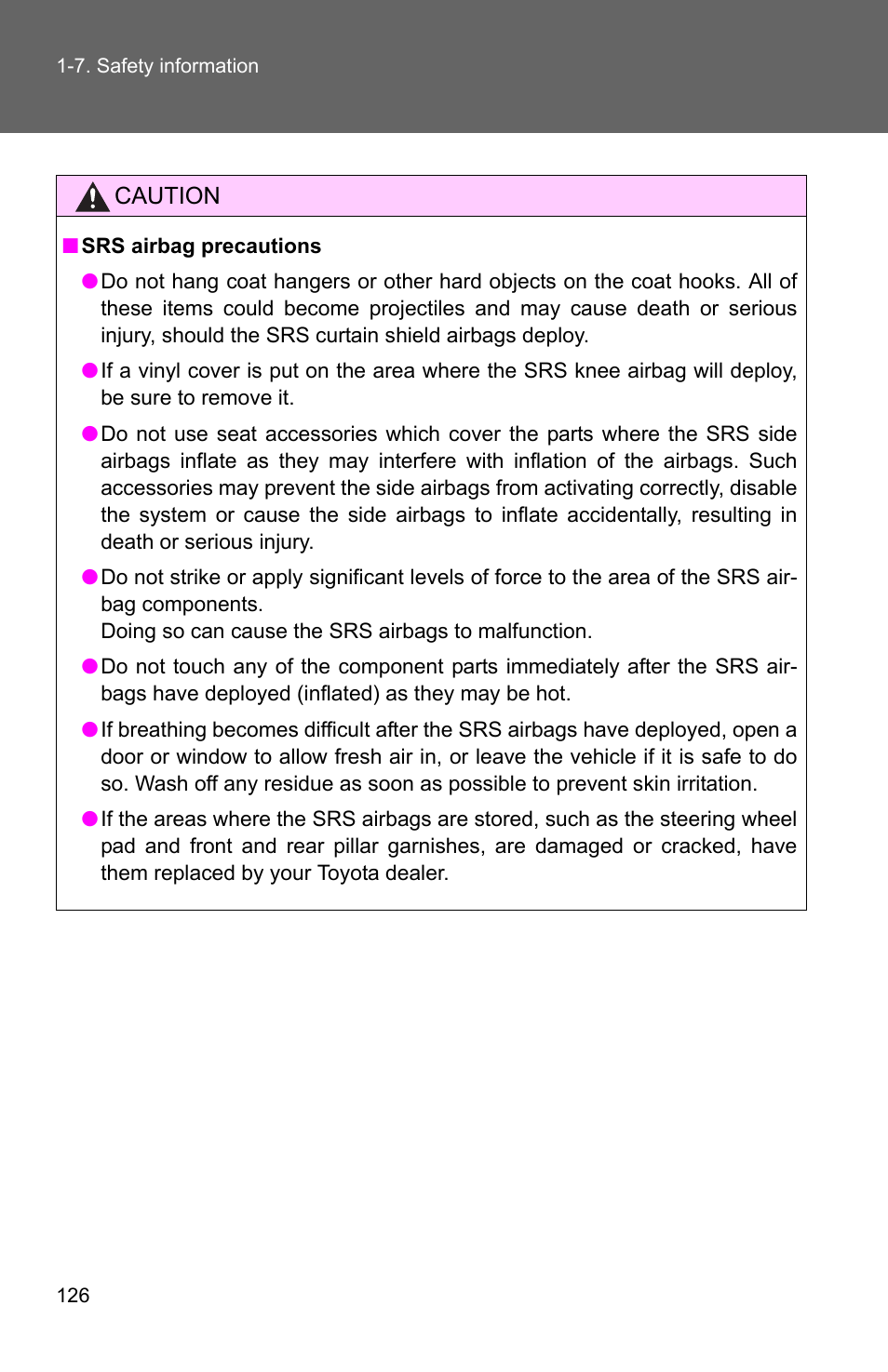 TOYOTA 2011 4Runner User Manual | Page 151 / 697