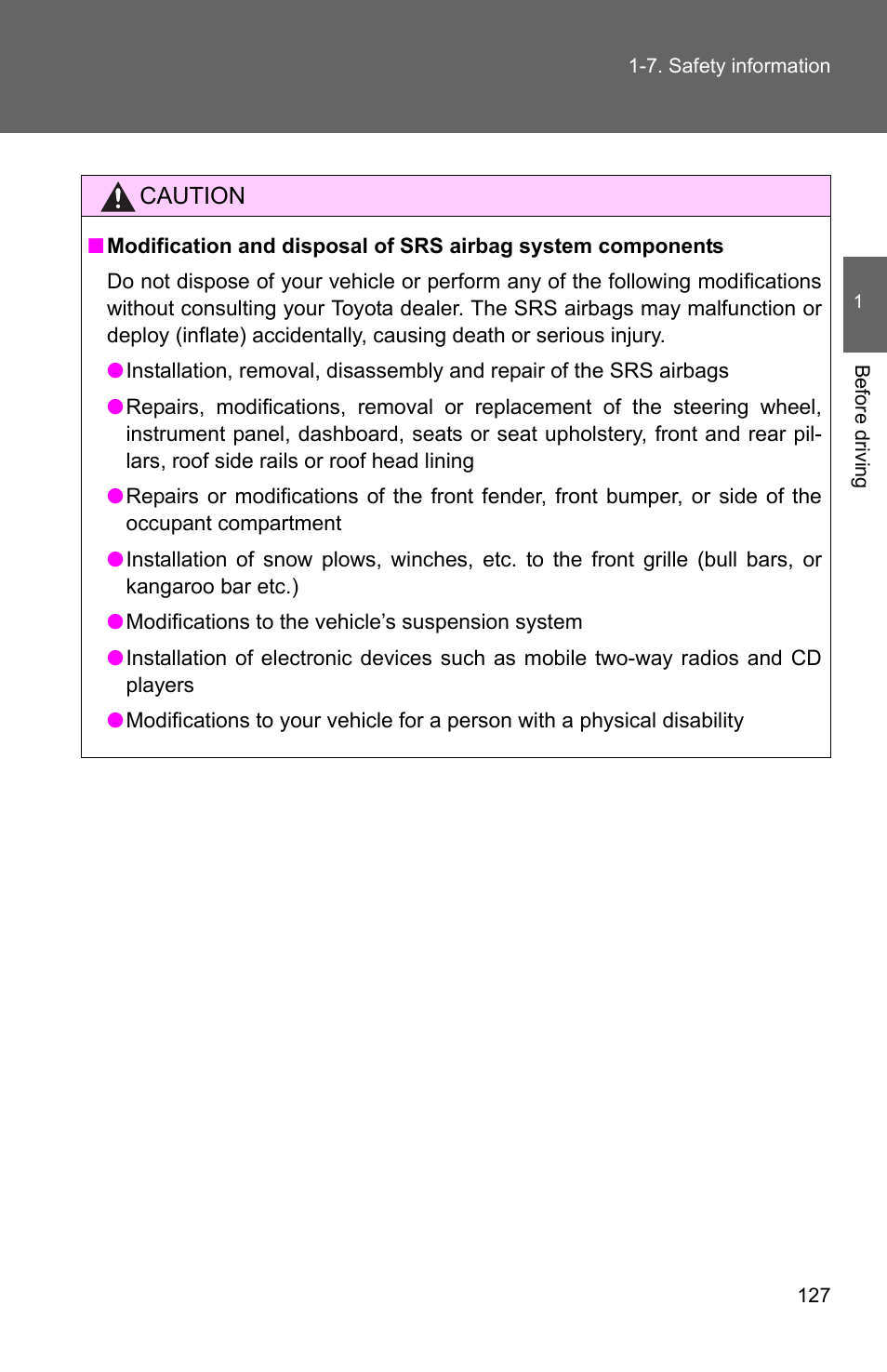 TOYOTA 2011 4Runner User Manual | Page 152 / 697