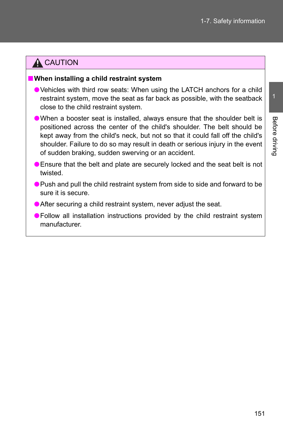 TOYOTA 2011 4Runner User Manual | Page 176 / 697