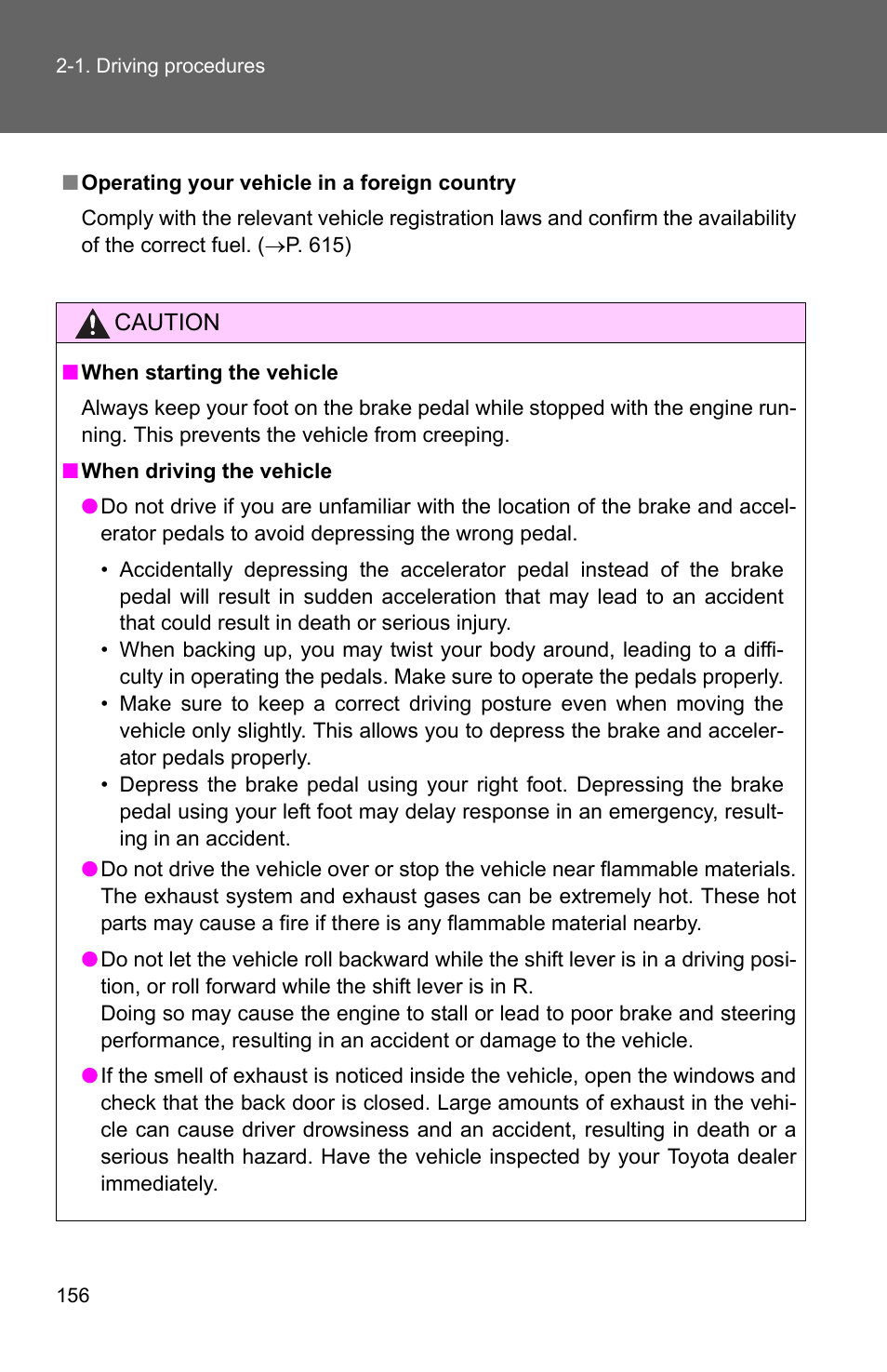 TOYOTA 2011 4Runner User Manual | Page 180 / 697