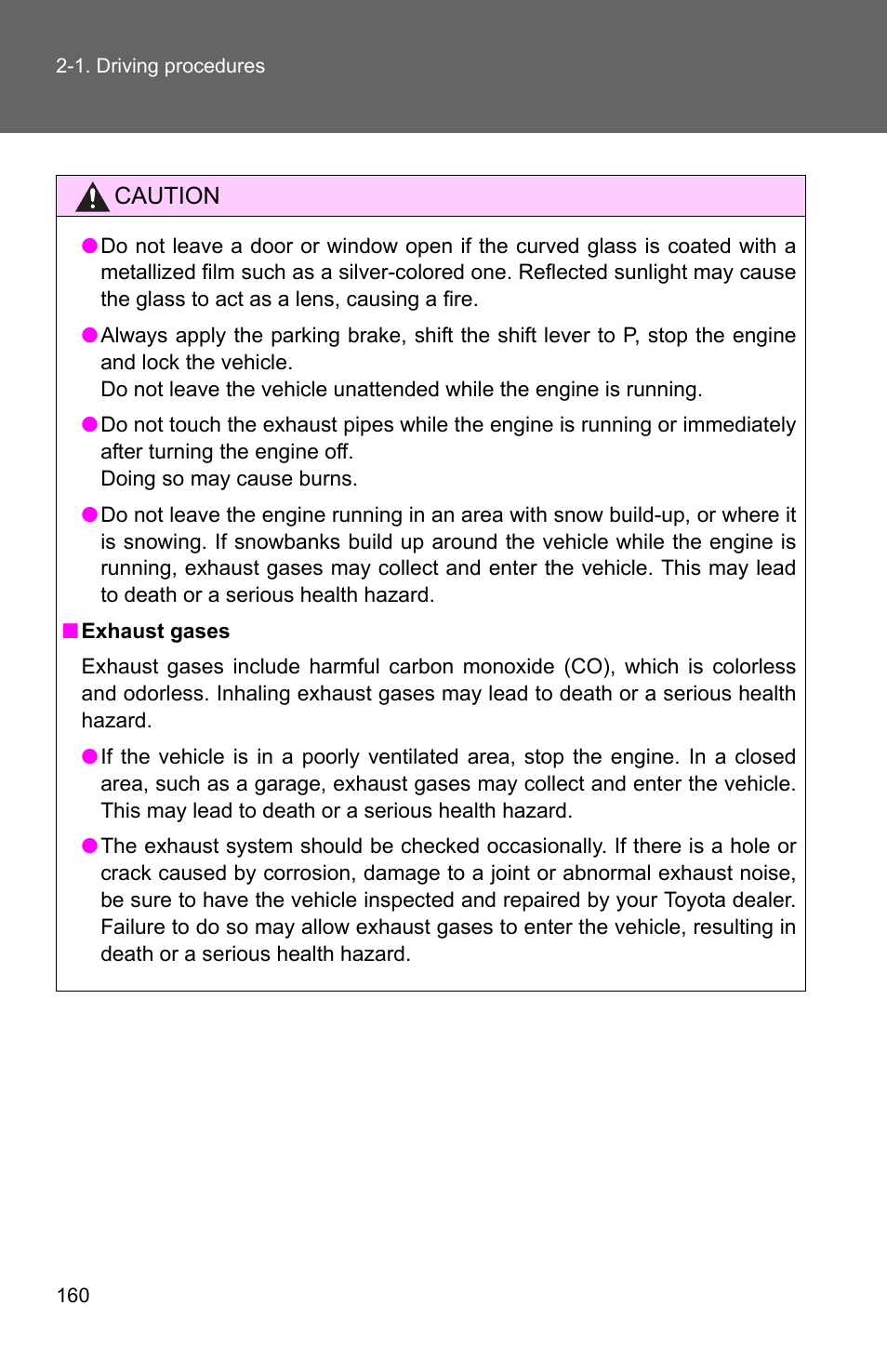 TOYOTA 2011 4Runner User Manual | Page 184 / 697