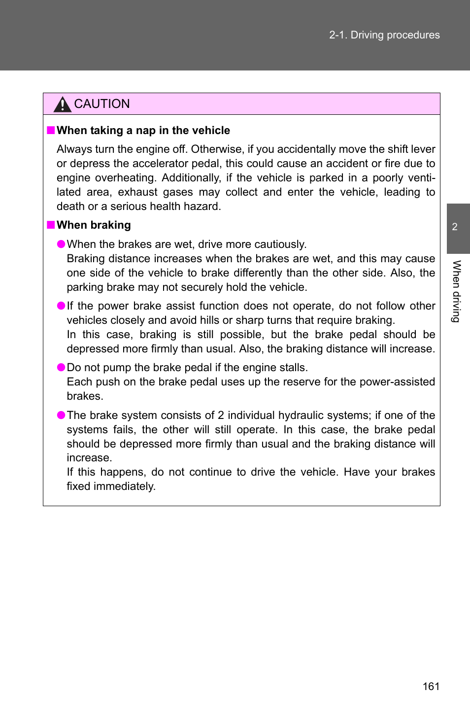 TOYOTA 2011 4Runner User Manual | Page 185 / 697