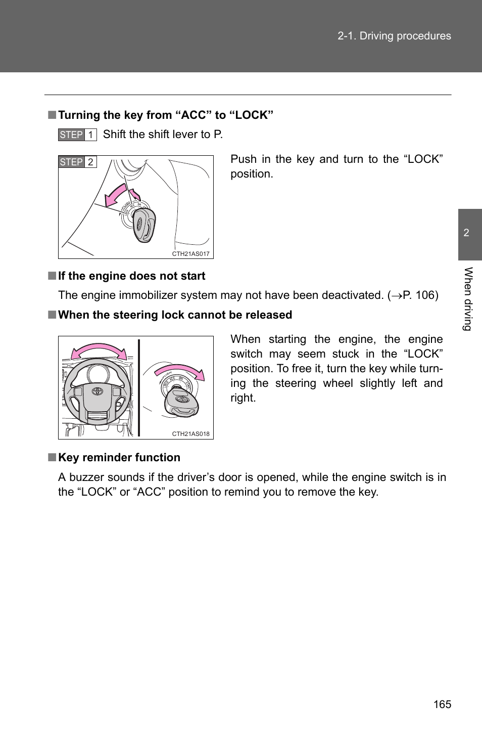 TOYOTA 2011 4Runner User Manual | Page 189 / 697