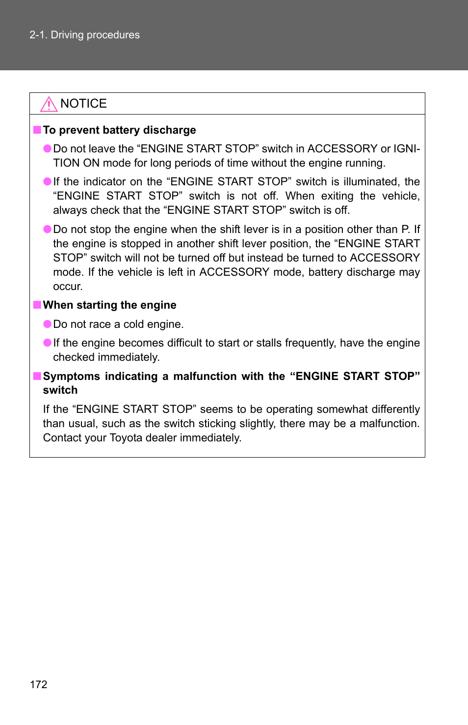 TOYOTA 2011 4Runner User Manual | Page 196 / 697