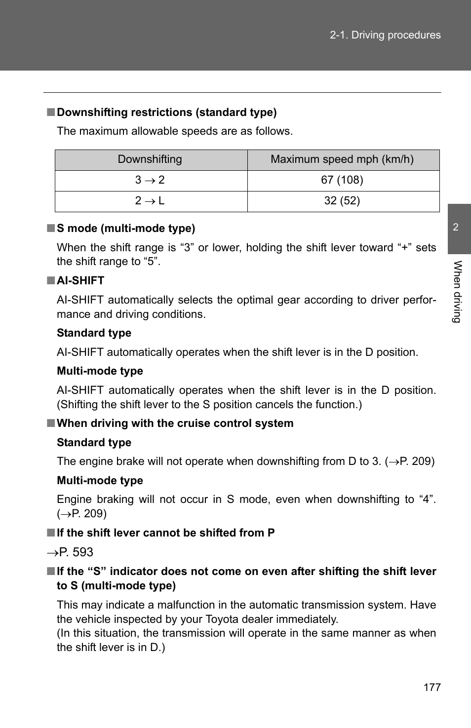 TOYOTA 2011 4Runner User Manual | Page 201 / 697