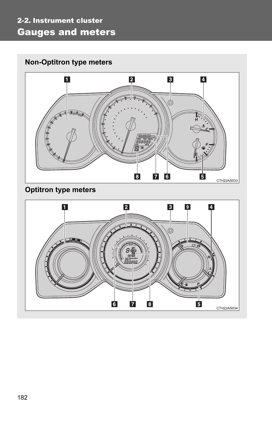 Sec_02-02, Gauges and meters | TOYOTA 2011 4Runner User Manual | Page 206 / 697