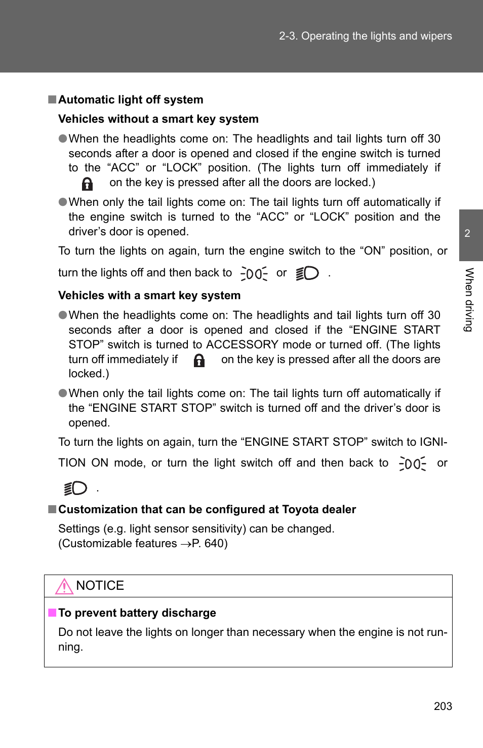 TOYOTA 2011 4Runner User Manual | Page 227 / 697