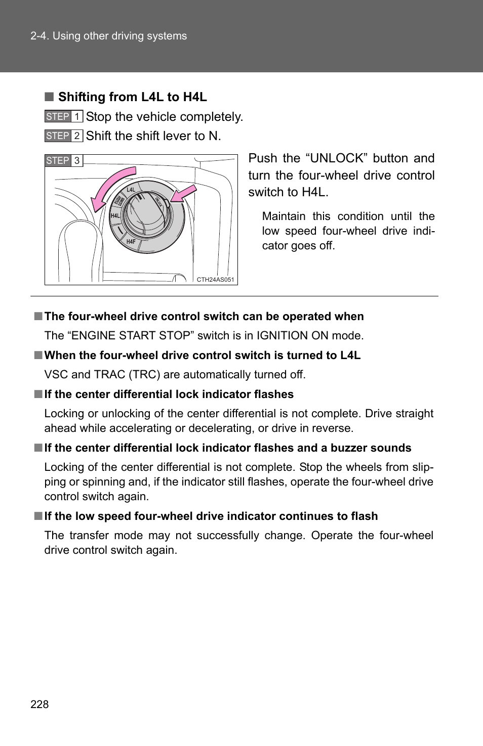 TOYOTA 2011 4Runner User Manual | Page 252 / 697