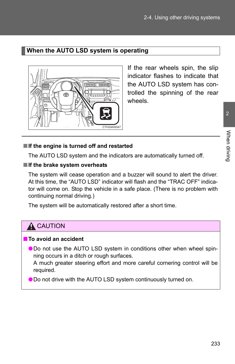 TOYOTA 2011 4Runner User Manual | Page 257 / 697