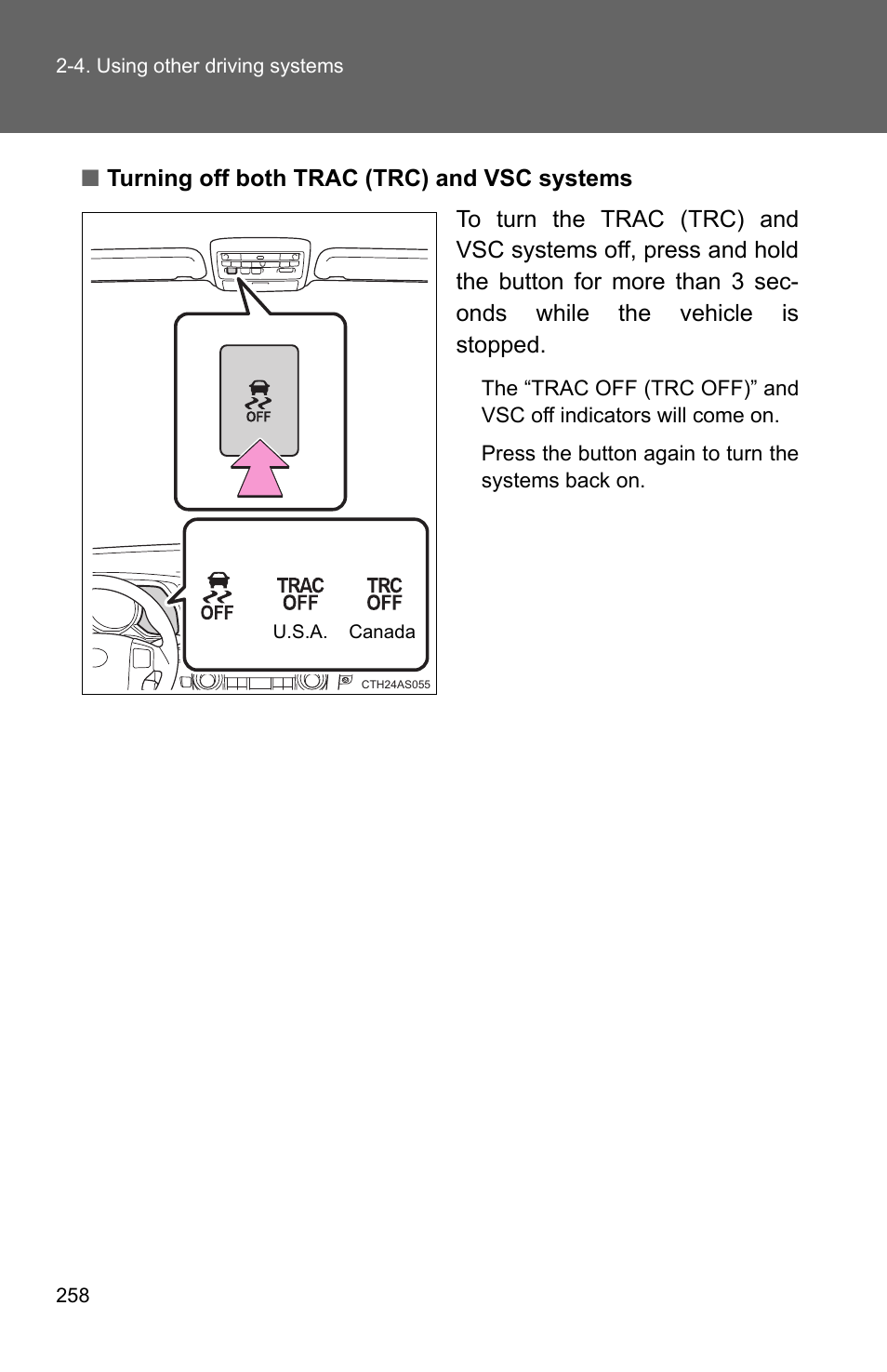 TOYOTA 2011 4Runner User Manual | Page 282 / 697