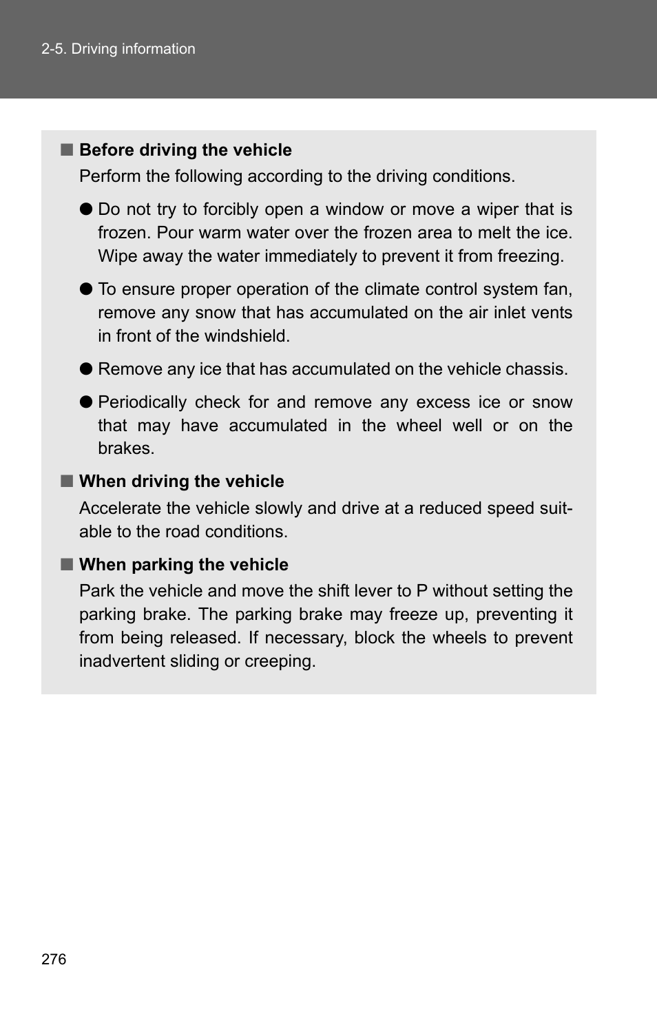 TOYOTA 2011 4Runner User Manual | Page 300 / 697