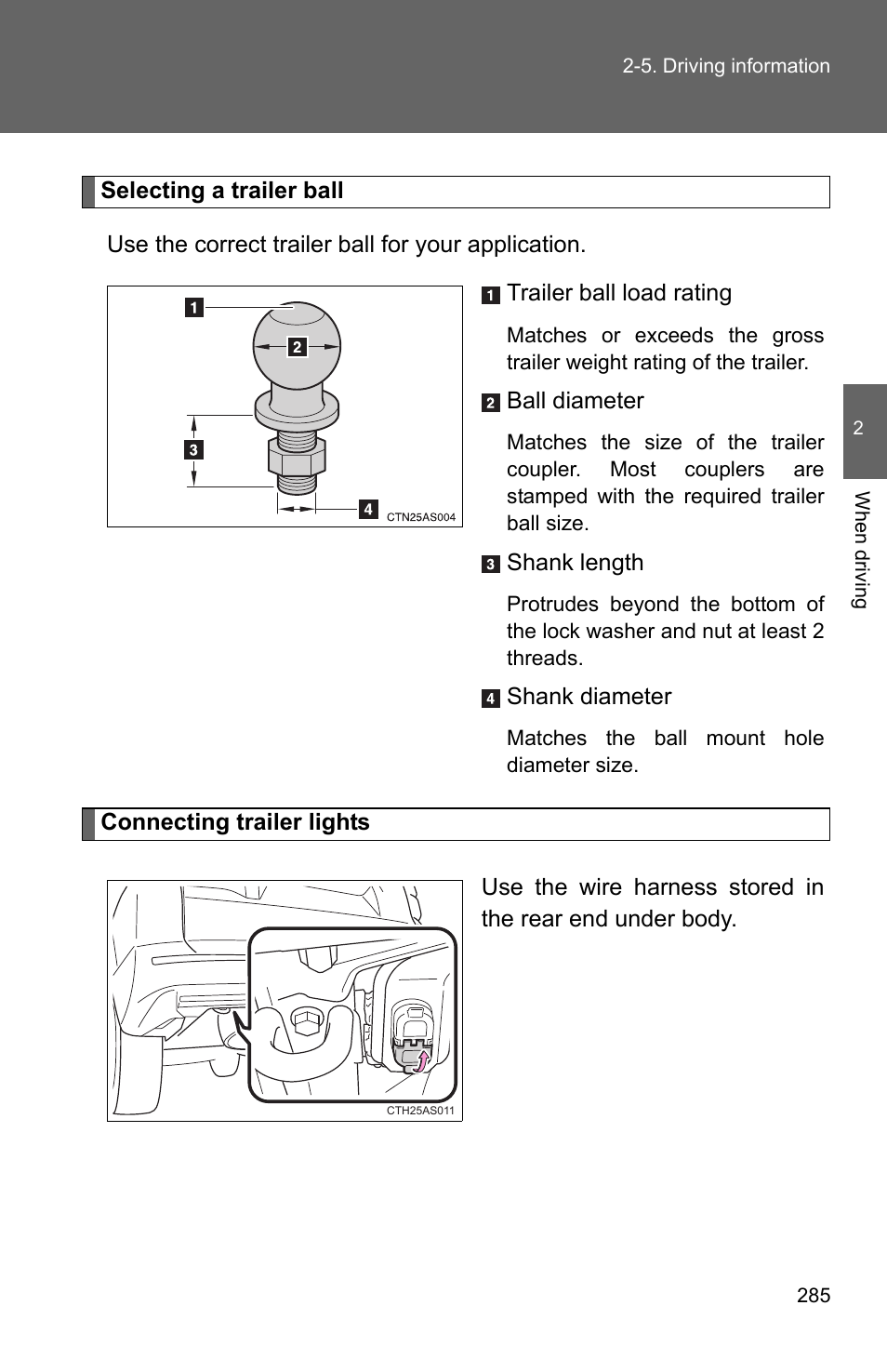 TOYOTA 2011 4Runner User Manual | Page 309 / 697