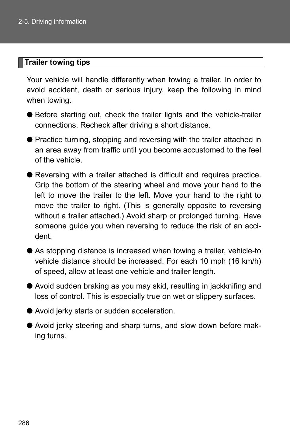 TOYOTA 2011 4Runner User Manual | Page 310 / 697